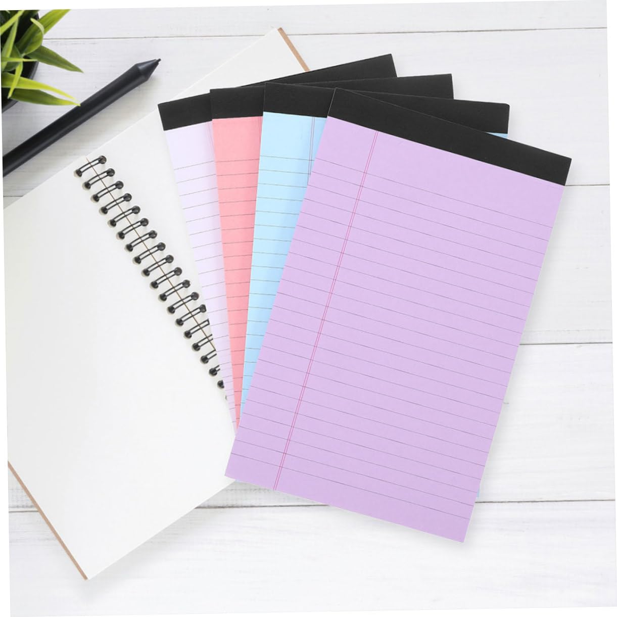 STOBOK Carnet De Notes à Détachables Bloc-notes Ligné Pour Bureau Et Maison Pour Mémos Et Listes De Tâches