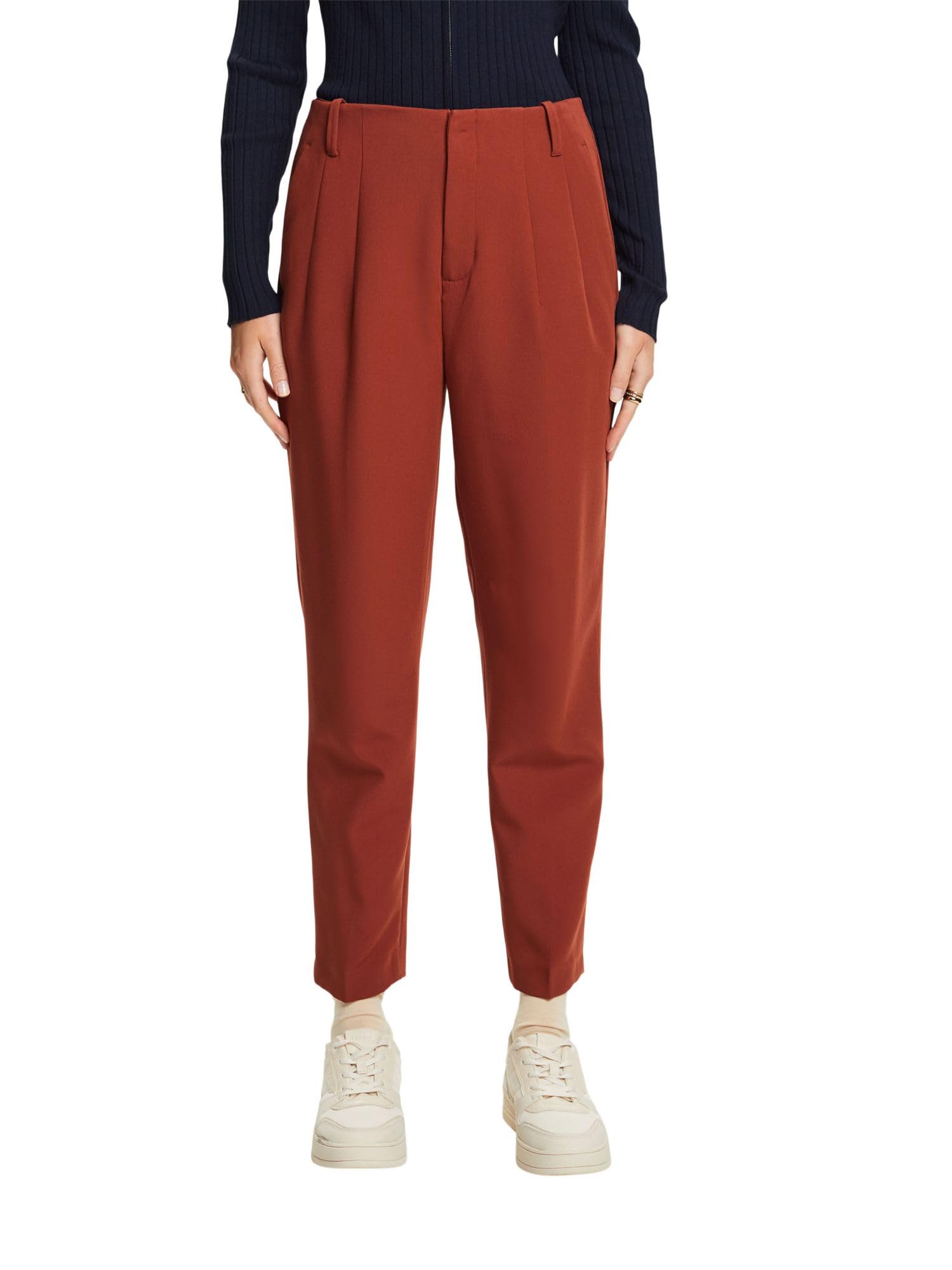 ESPRIT Womens 083ee1b425 Pants, 220/Rust Brown, 32W / 28L UK