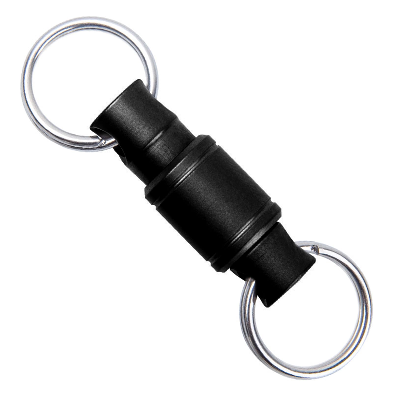 Metal Keyring with 360 Degree Rotations Detachable Carabiner Clip for Secure Organization Rotating Keyschain Detachable Keyschain