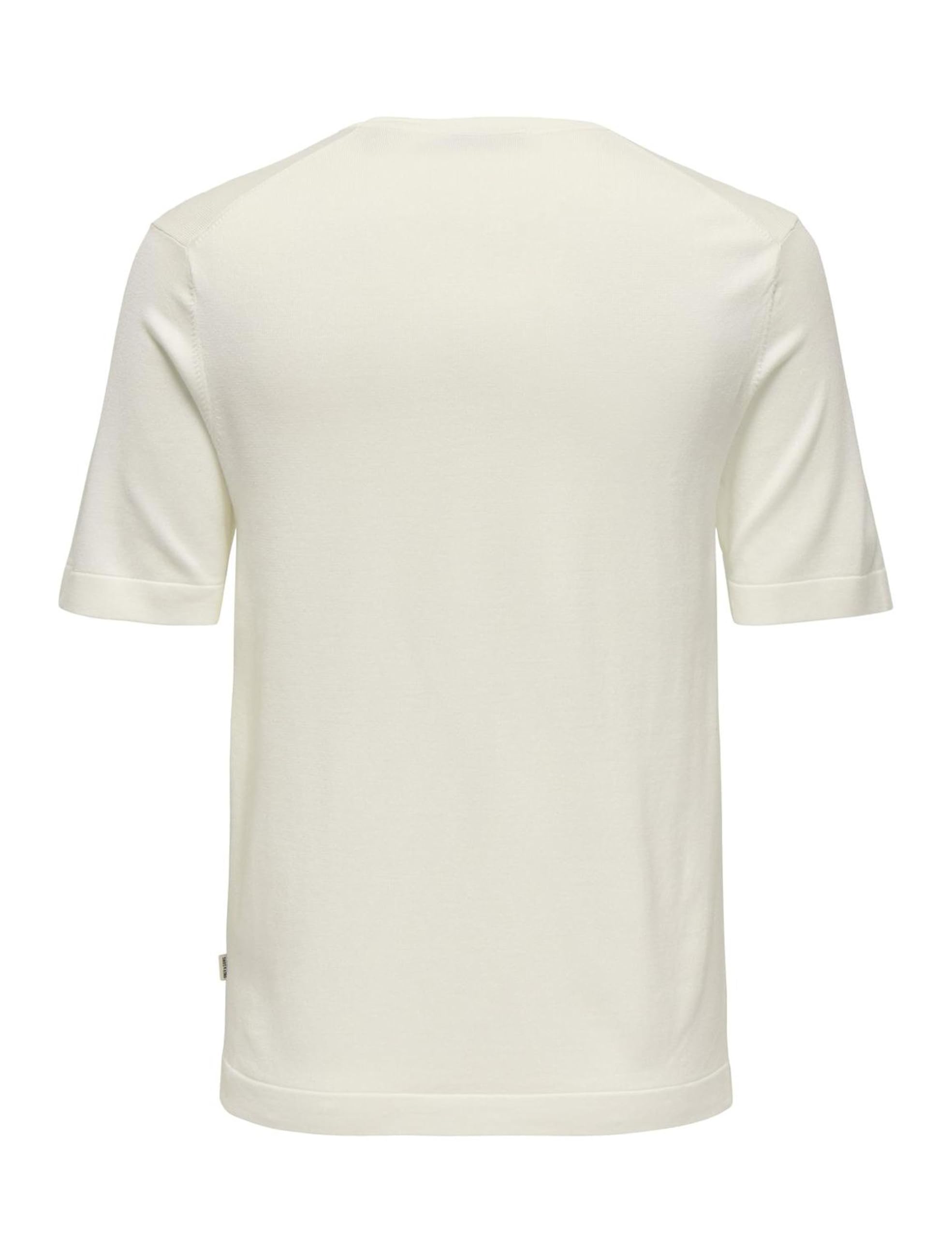 Onswyler Life Reg 14 Ss Knit Noos, Cloud Dancer, M
