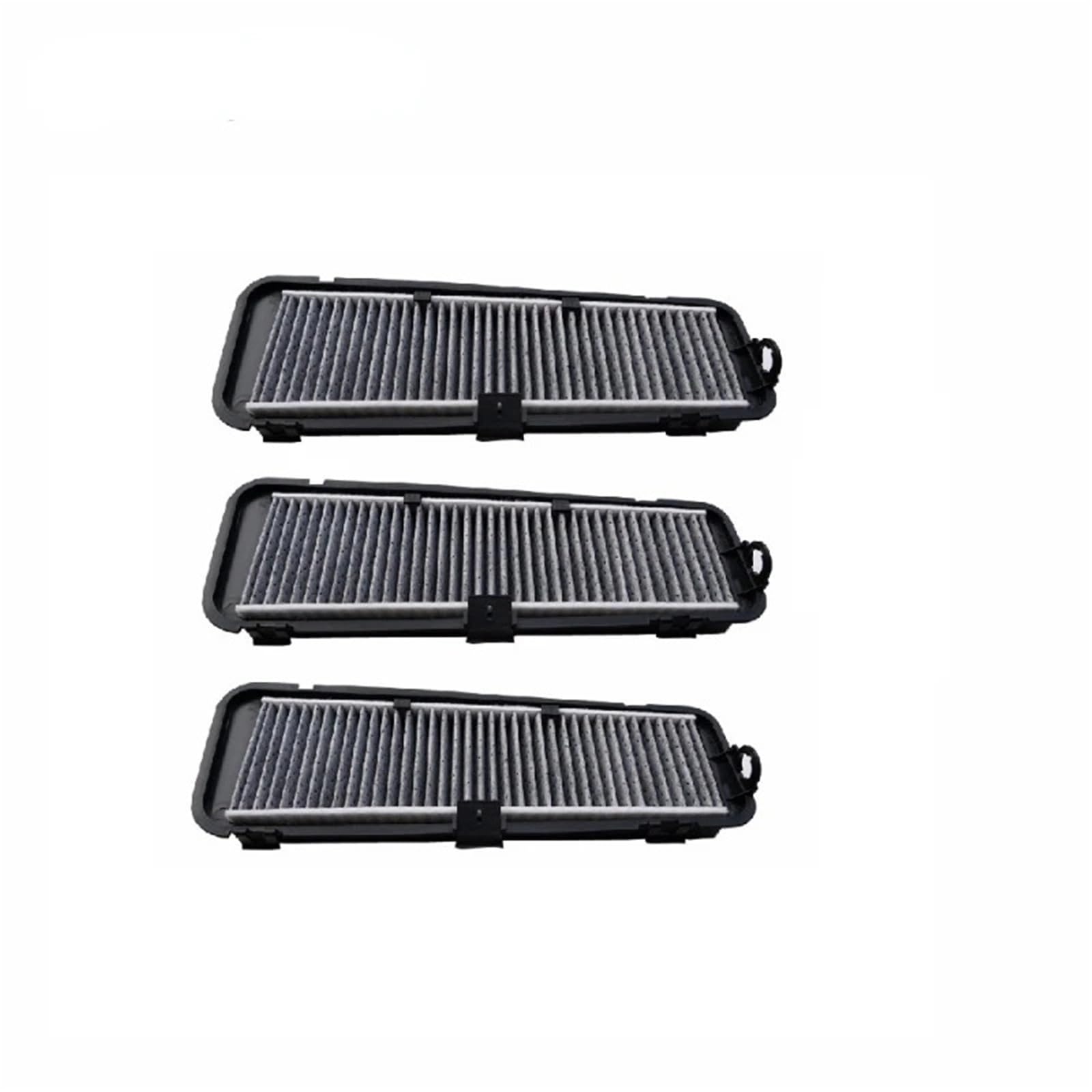 Filtro de aire acondicionado Filtro de aire de cabina externo OEM 4GD819343, compatible con Audi A6 C7 2011-2019 1.8T 2.0T/A7 2015-2019.(3 pack B style)