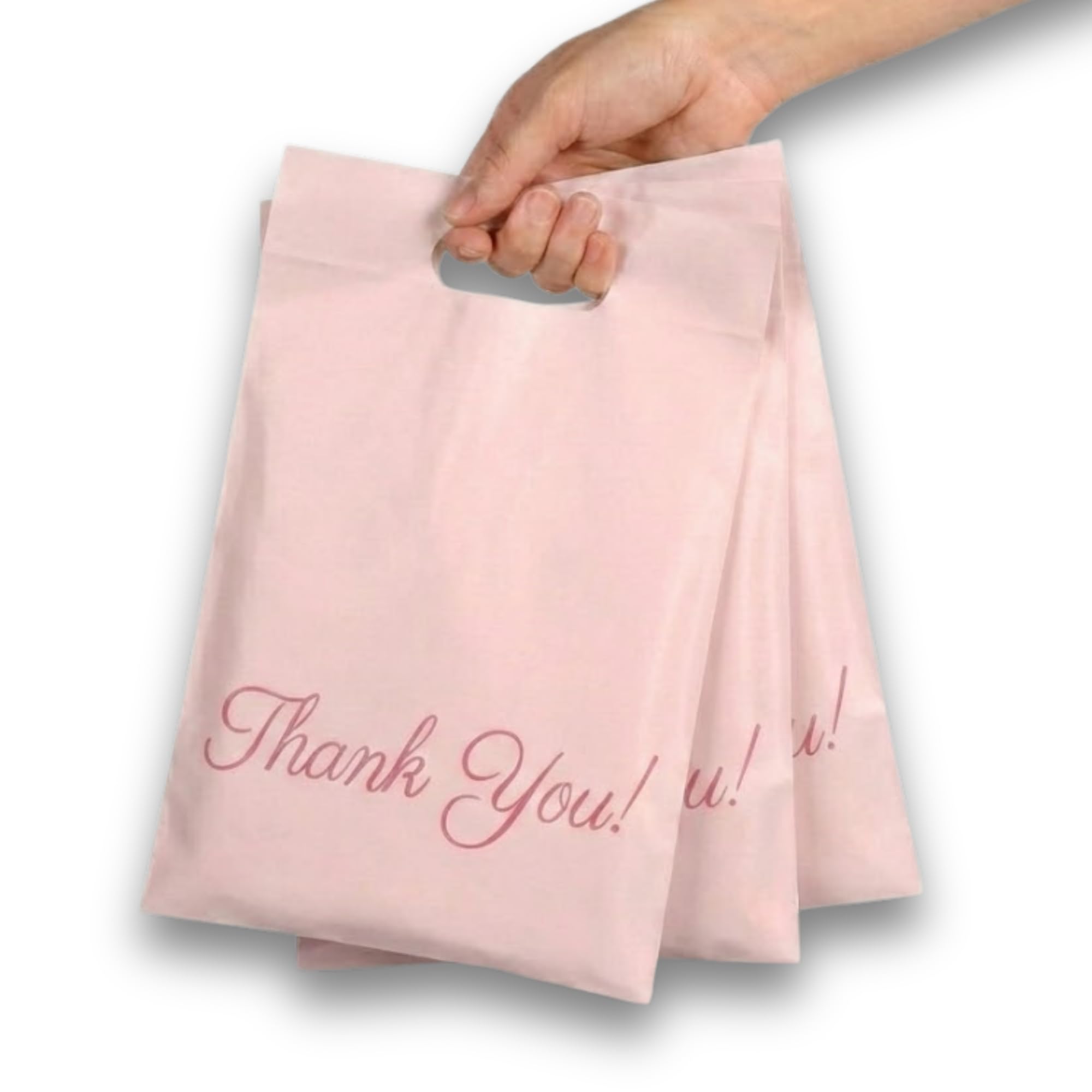 Donyson Pink Poly Mailers, 6x9, 100 Pack, Shipping Bags for Clothing