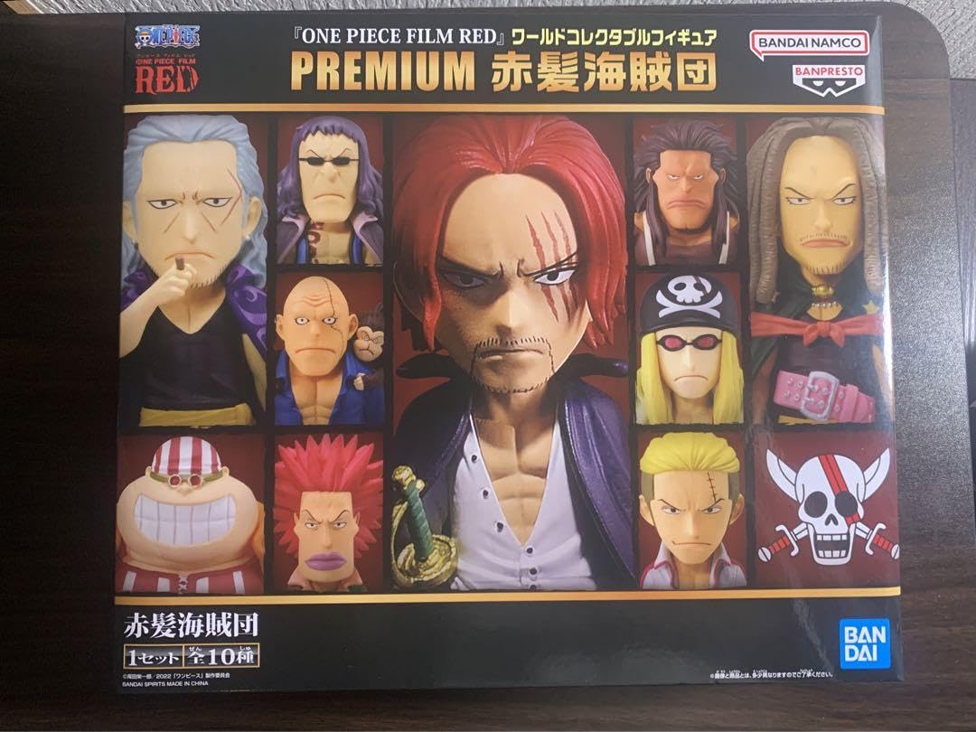 z　ワールドコレクタブルフィギュア PREMIUM-赤髪海賊団- フィギュア「WCF“赤髪海賊団”フルコンプセット」が予約受付開始