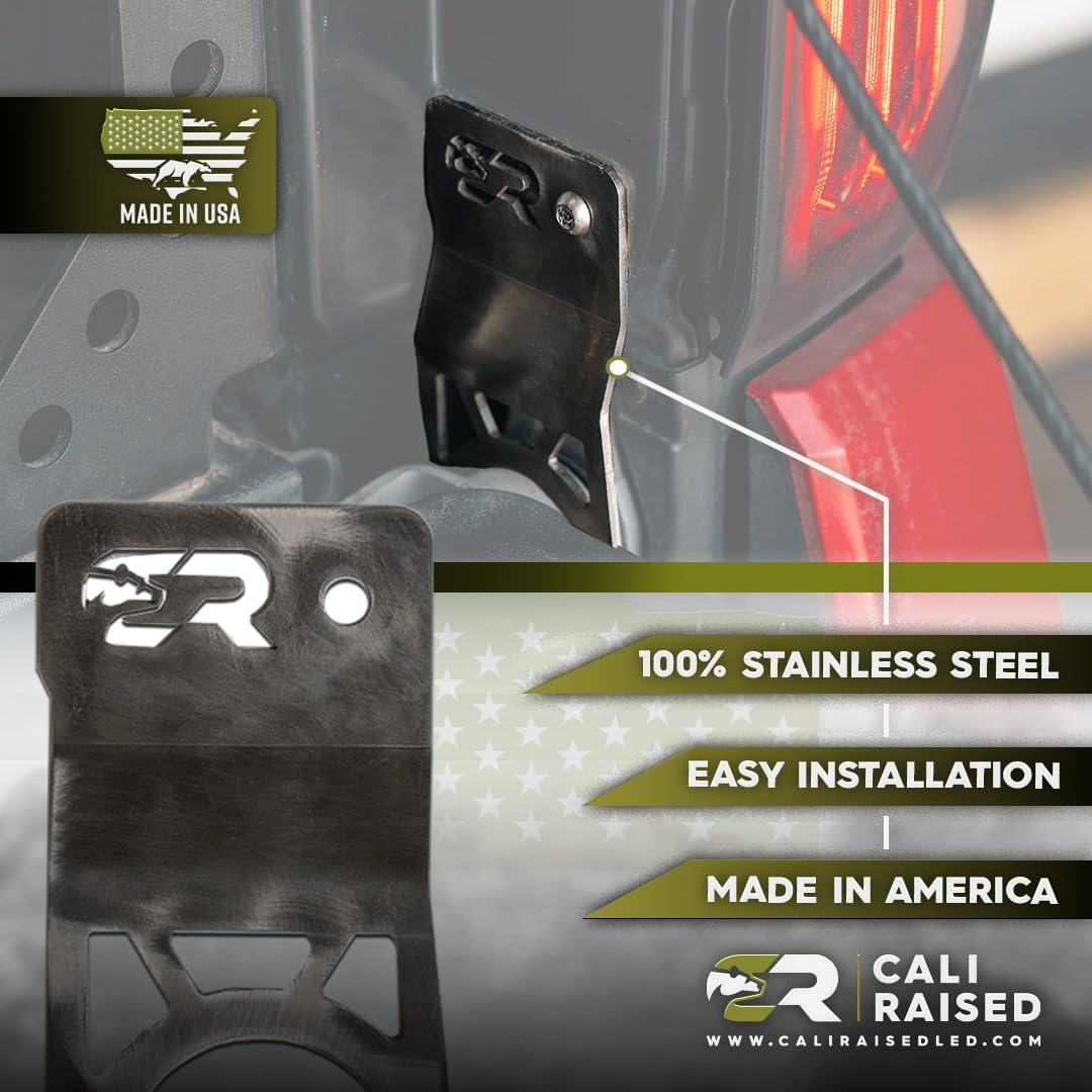 Cali Raised LED Tailgate Theft Protector for 2024+ Toyota Tacoma - Pickup Tailgate Anti Theft Lock Made in USA - 3