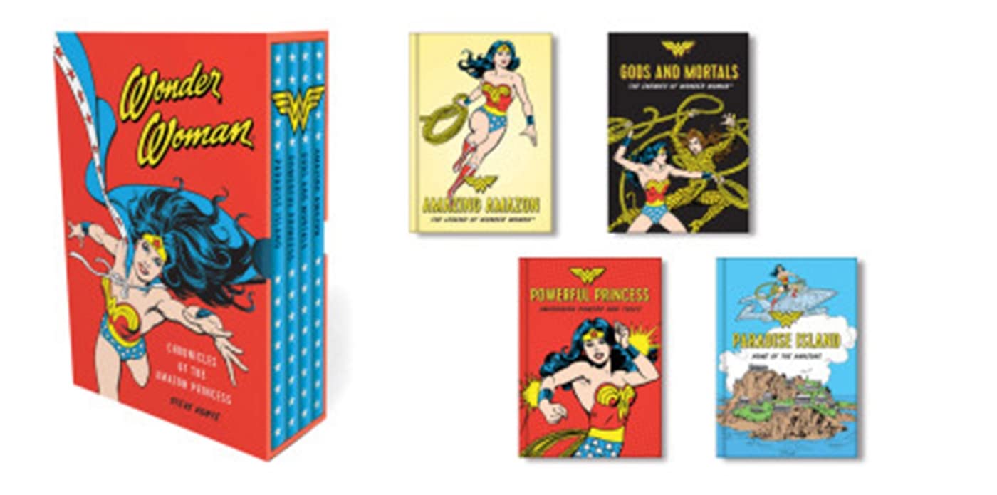 Wonder Woman: Chronicles of the Amazon Princess: (4 hardcover, illustrated...