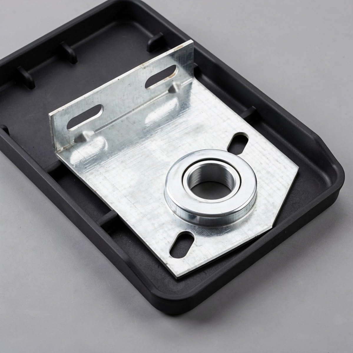 4 Piezas Soporte Central para Puerta de Garaje, Cojinete 2,5cm
