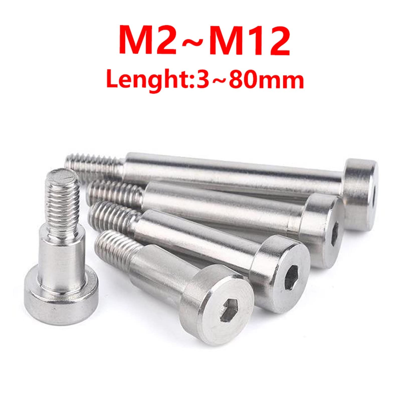 Viti Metriche A Testa Rasata Con Spalla Torx, Placcatura In Nichel Nero