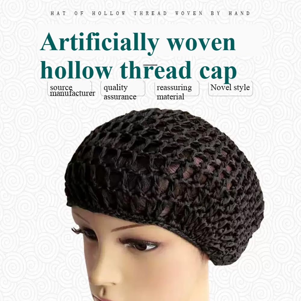 Gorro de malla de rayón para mujer transpirable para dormir ducha maquillaje redecilla gruesa