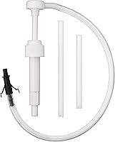 Slippery Pete 8cc Fluid Pump for Quart Bottles with 3rd Hand Adapter - Mess-Free Gear Oil Transfer for DIY Mechanics (28mm)