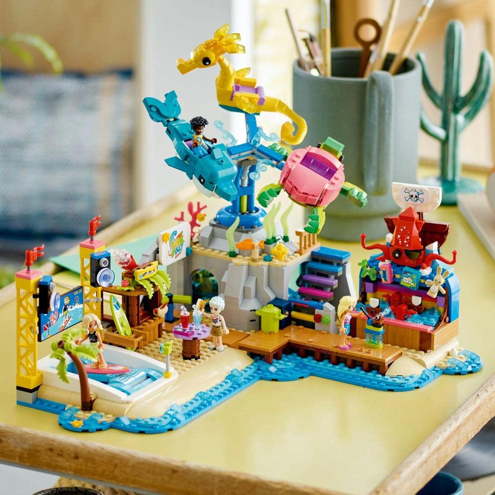Lego 41737 Friends Beach Amusement Park Fun Fair Advanced Building