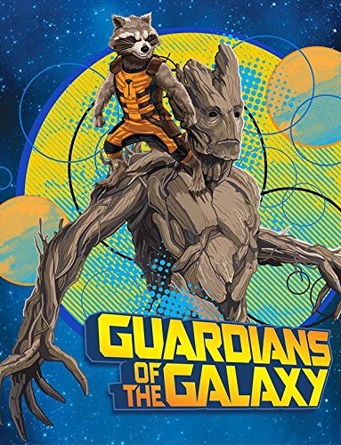 Marvel Guardians of the Galaxy Coral Plush Throw Blanket - Blue Blaze