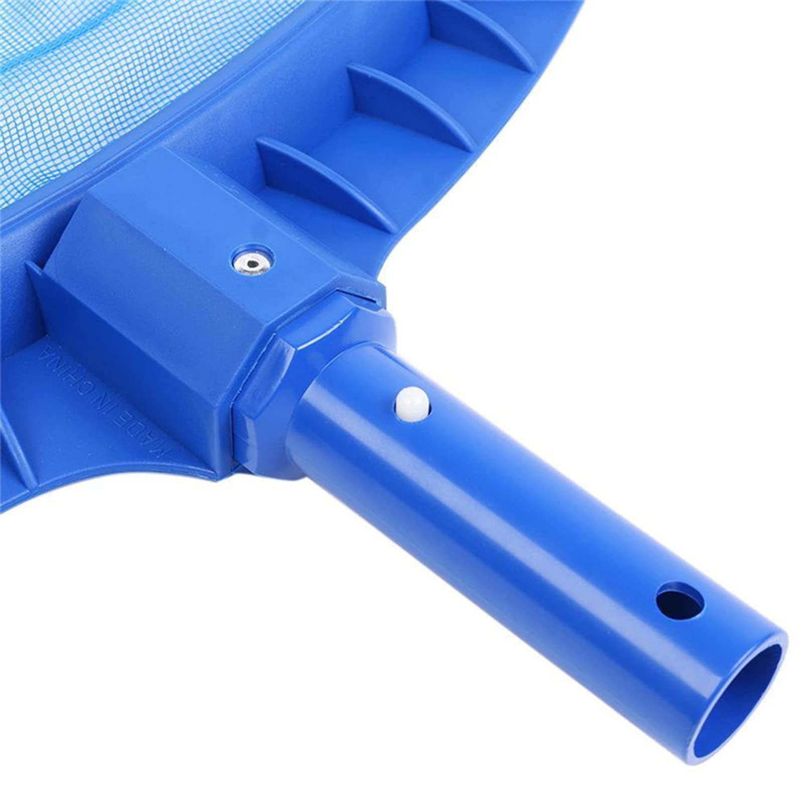 Épuisette de piscine avec manche télescopique - Nettoyeur de feuilles portable durable pour piscines