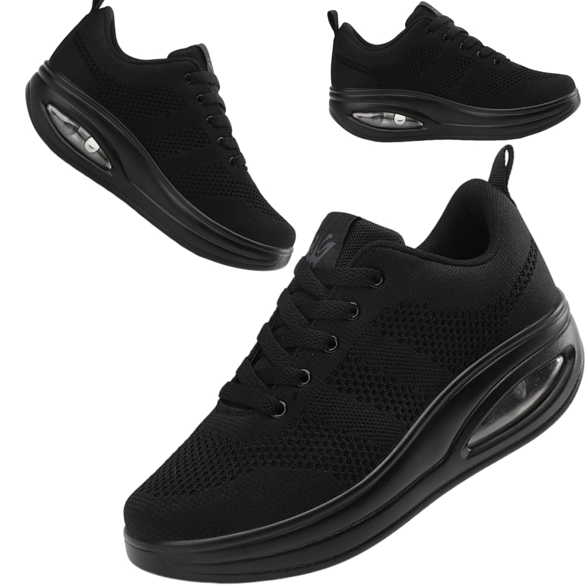 Walking Shoes for Women Air Cushion Nurse Slip Resistant Work Sock Sneakers