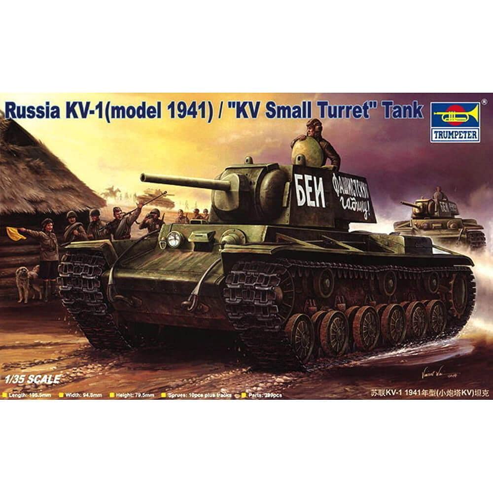 Trumpeter 1:35 - KV-1 Russian(1941) Small Turret Tank