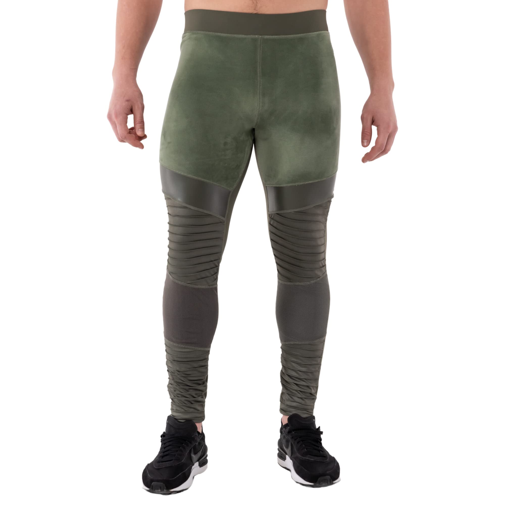 Kapow Meggings Men's Hunter Supreme Range Deluxe Compression Leggings With Pockets