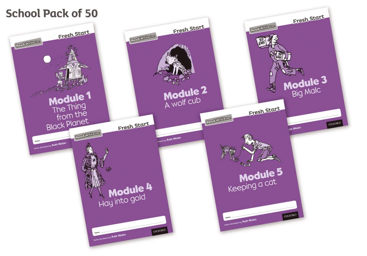 Read Write Inc. Fresh Start: Modules 1-5 - School Pack of 50 ... - 9780198398387