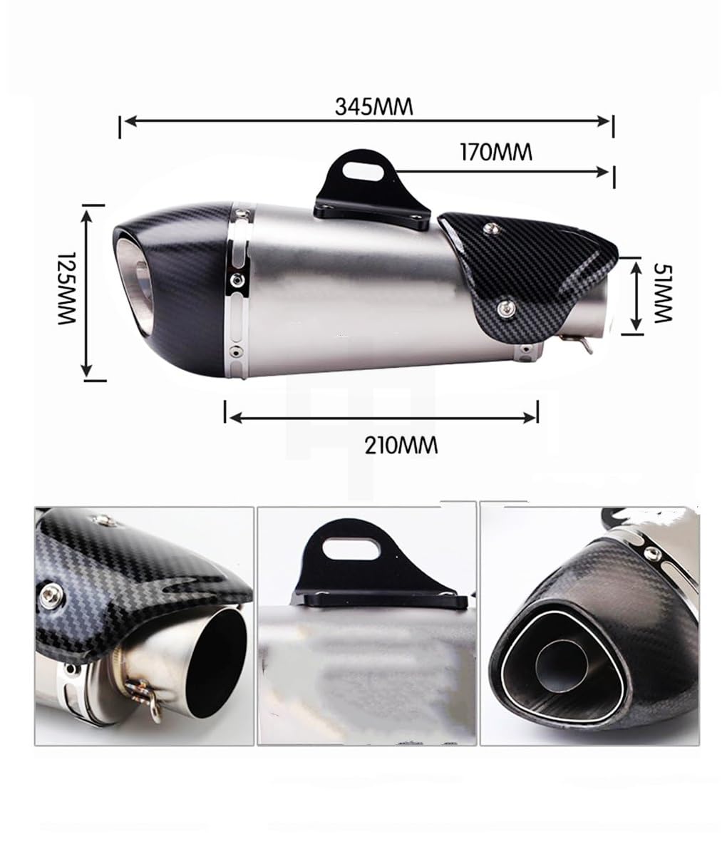 Tuyau d'échappement moto Pour R1/R3/R6 - de liaison, silencieux avec DB Killer Silencieux Moto