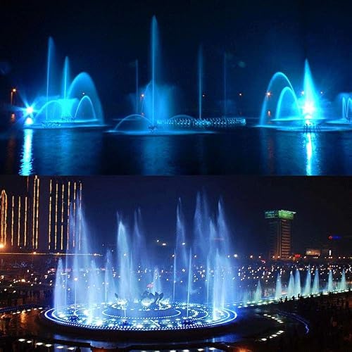 Miniatura 7 de Luz subacuática de 18 W RGB de grado impermeable IP68 LED que cambia de color, iluminación de paisaje adecuada para piscinas, fuentes, cascadas,