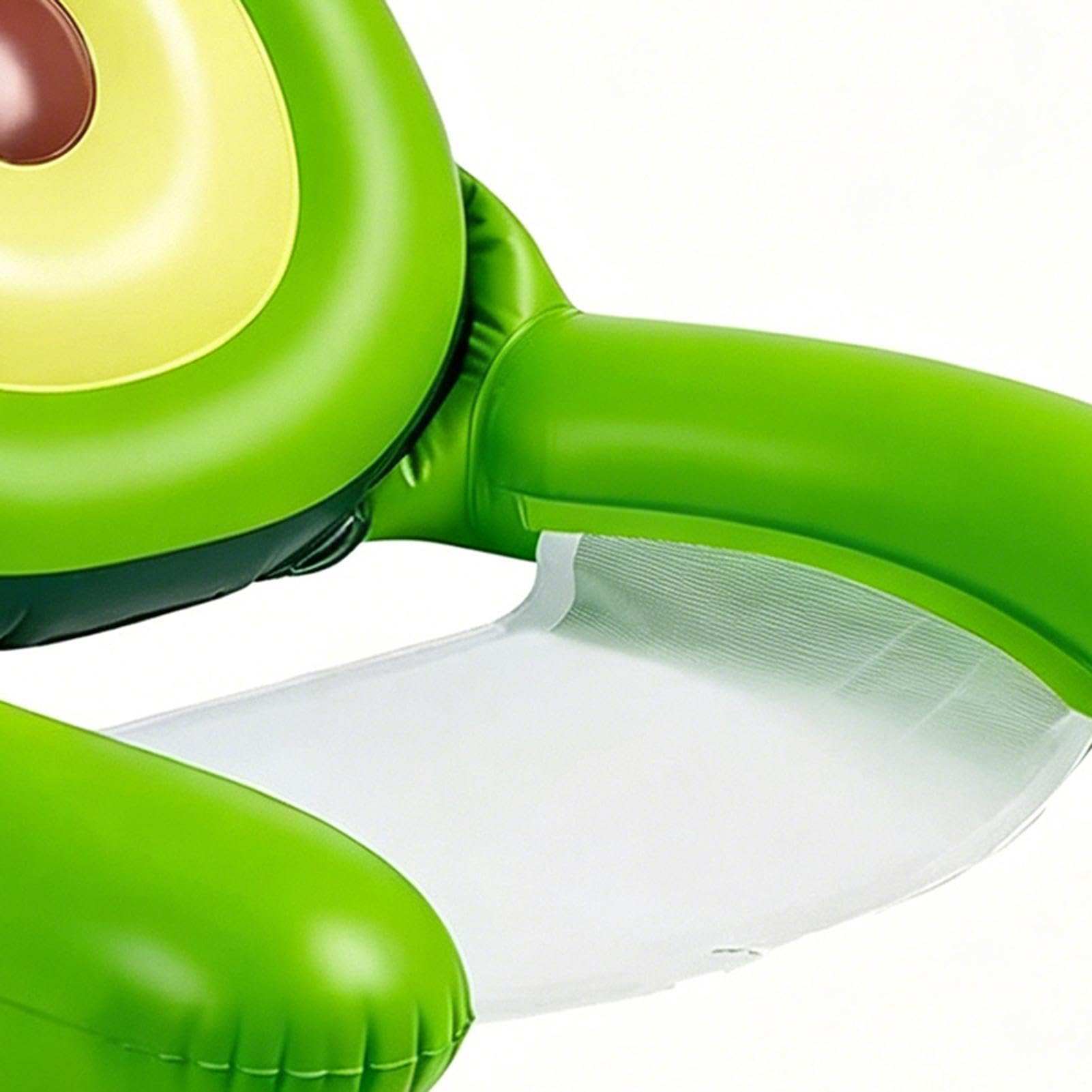 Flotador Gigante De Aguacate Para Piscina Y Playa – 165x130 Cm, Inflable, Con Pelota Extraíble, Para Adultos Y Niños