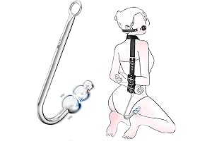Vibrating Anal Hook, BDSM Bondage Kit for Kinky Play