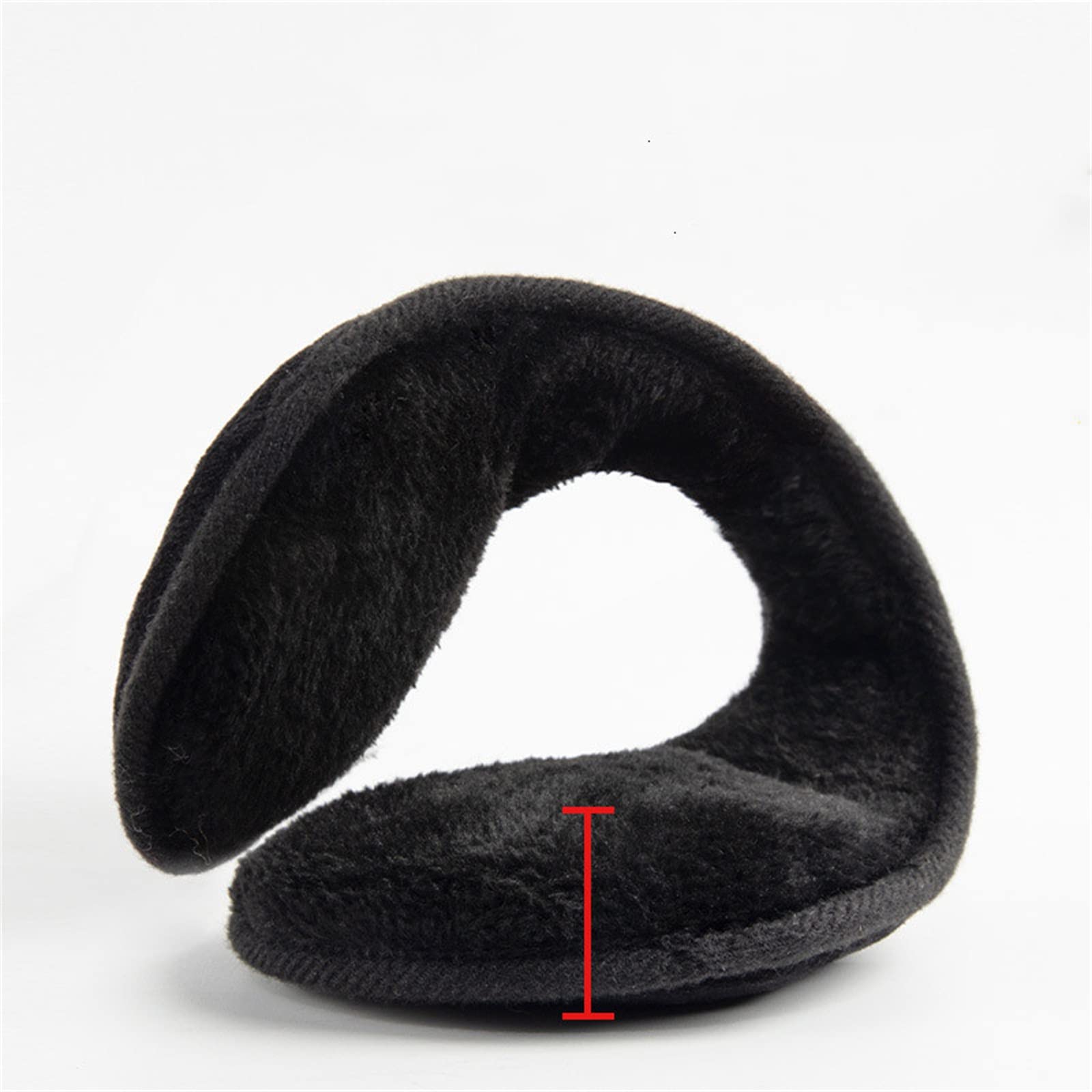 Paraorecchie Invernali Uomo Greyoe - 2 Pezzi, Pelle E Pile, Per Ciclismo E Sci