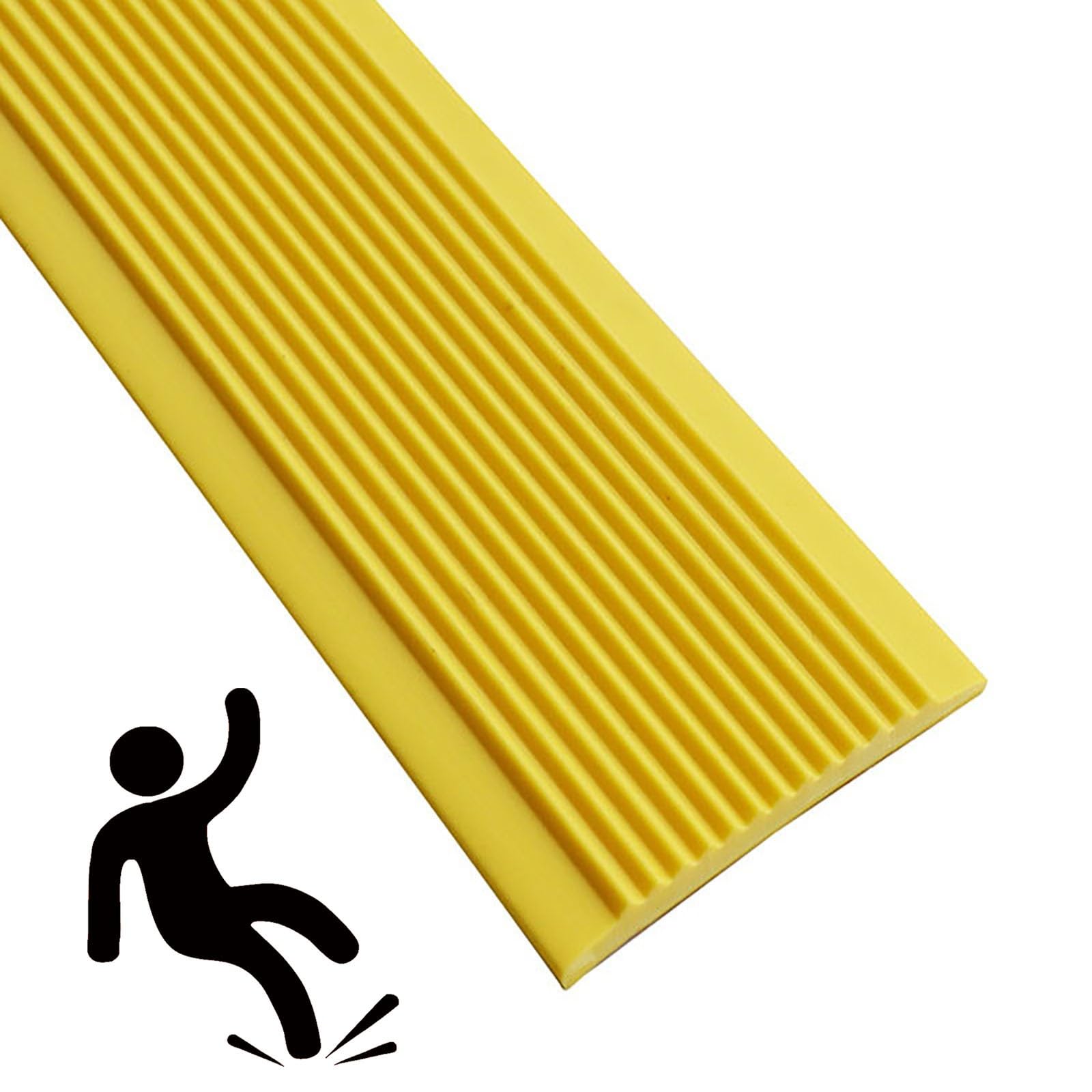 Tira protectora adhesiva para bordes de escalera, cinta antideslizante para interiores y exteriores, jardín de infantes, niños y adultos, tiras de transición de seguridad, autoadhesivas, bordes de