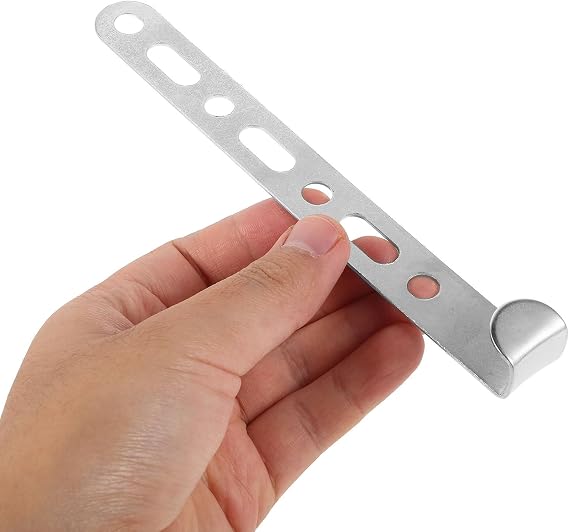 Induction Pipe Support Bracket with J Hook Car Power Supply Mounting Bracket Adjustable Angle Stable Shock-Proof Metal for Secure Installation