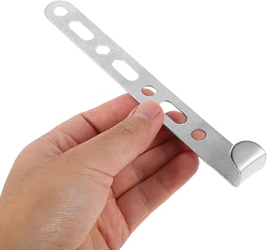 Induction Pipe Support Bracket with J Hook Car Power Supply Mounting Bracket Adjustable Angle Stable Shock-Proof Metal for Secure Installation