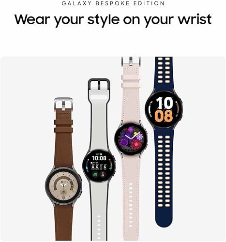 Miniatura 2 de SAMSUNG Galaxy Watch5 Pro Bespoke Edition 45mm Reloj Inteligente Bluetooth, Cuerpo, Salud, Fitness, Monitor de Sueño, Cristal de Zafiro, Marco de