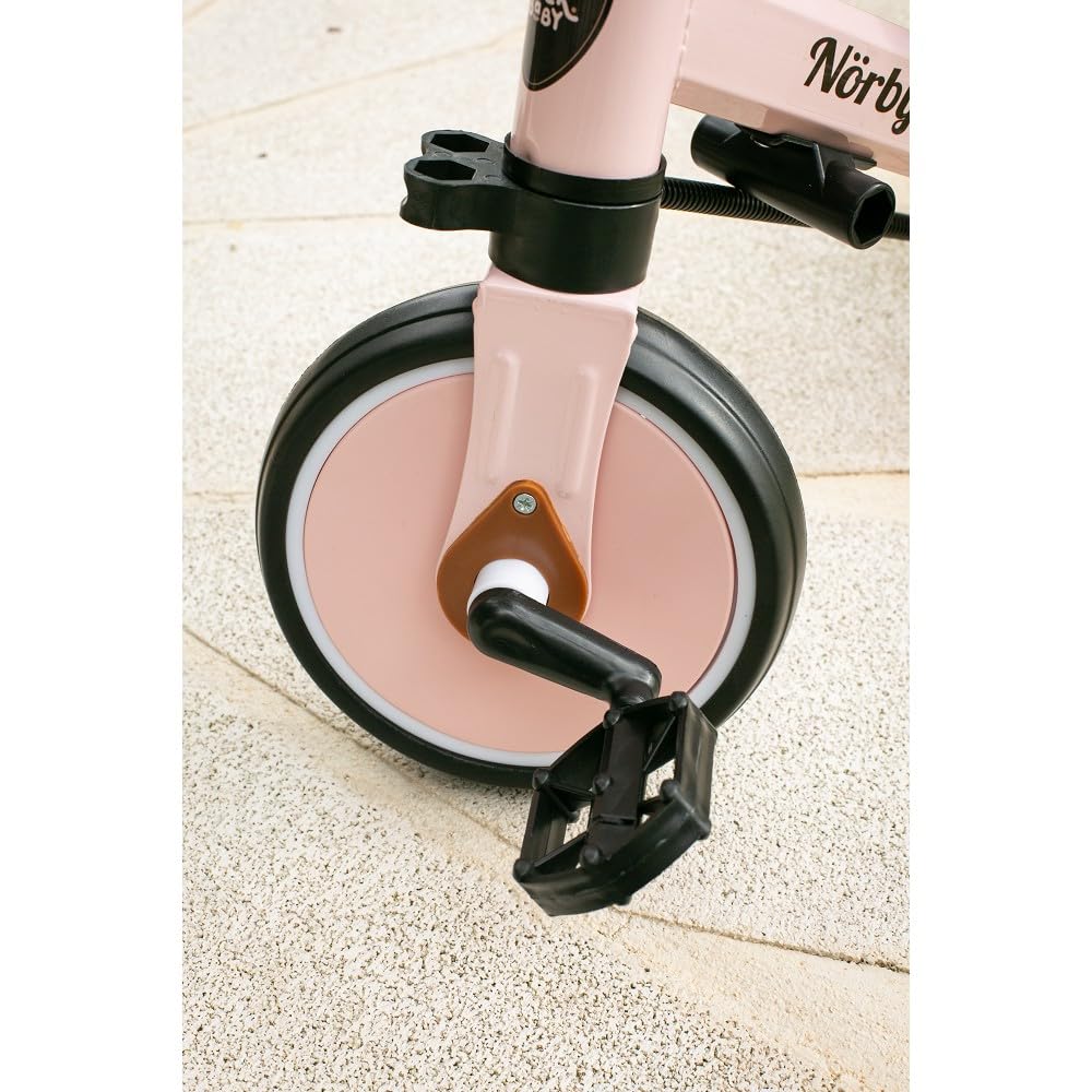 Interbaby - Triciclo "Norby" e Bici Evolutiva 5 in 1 con Capottina - 1-5 Anni