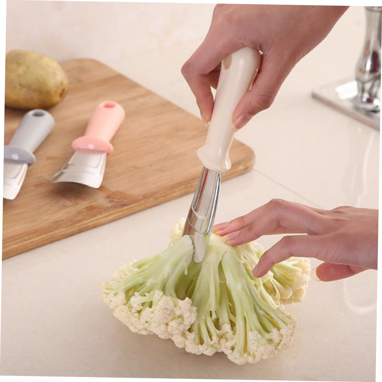 Happyyami 3pcs Refrigerator Deicing Shovel Kitchen Cleaning Snow Scraper Tool Fridge Ice Scraper Snow Remover Tool Ice Removal Shovel Cleaning Tool S201 Plastic Household Ice Shovel