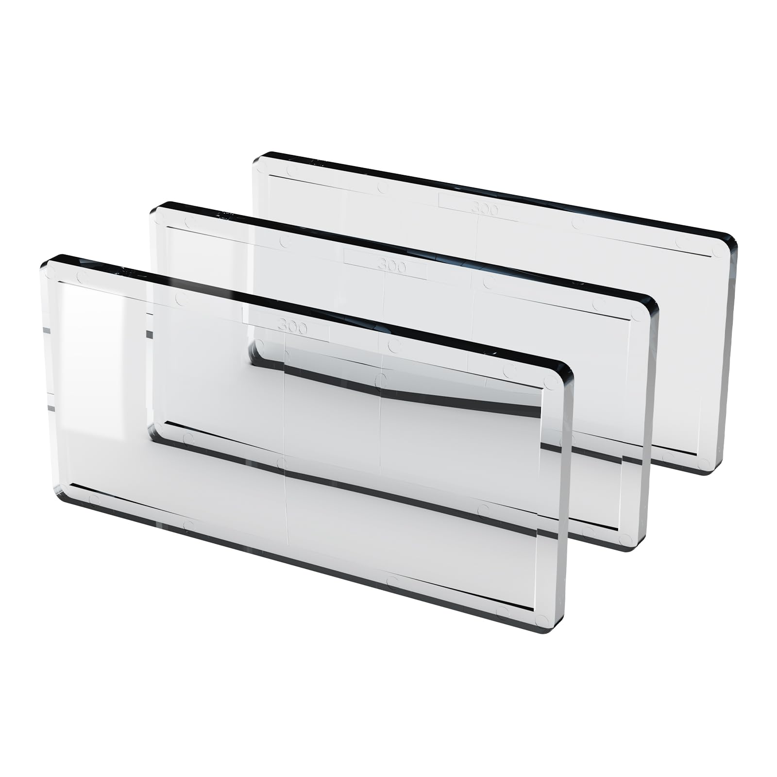 Lentilles grossissantes pour casque de soudage x3 polyvalentes insert universel S3.0
