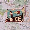 Vagabond Heart Venice Sticker - Weatherproof Vinyl Italy Decal - Gondola Gondolier Souvenir