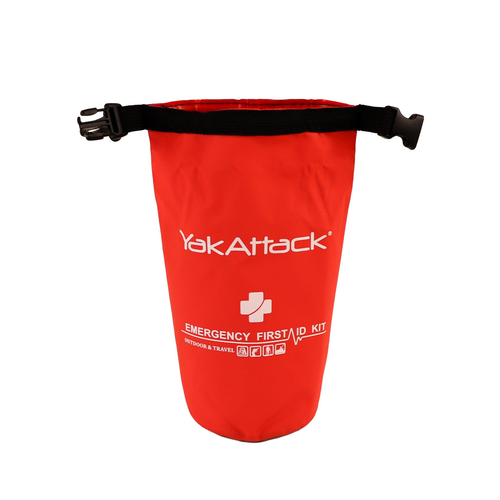 YakAttack Kit de primeros auxilios impermeable para navegación y kayak con bolsa seca, artículos esenciales médicos y de supervivencia de emergencia, equipo para exteriores y viajes, bolsa seca de