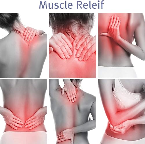 Miniatura 6 de Alfombrilla térmica eléctrica lavable grande para dolor de espalda, alivio de calambres, colchón. Apagado automático de 15 horas, radiación