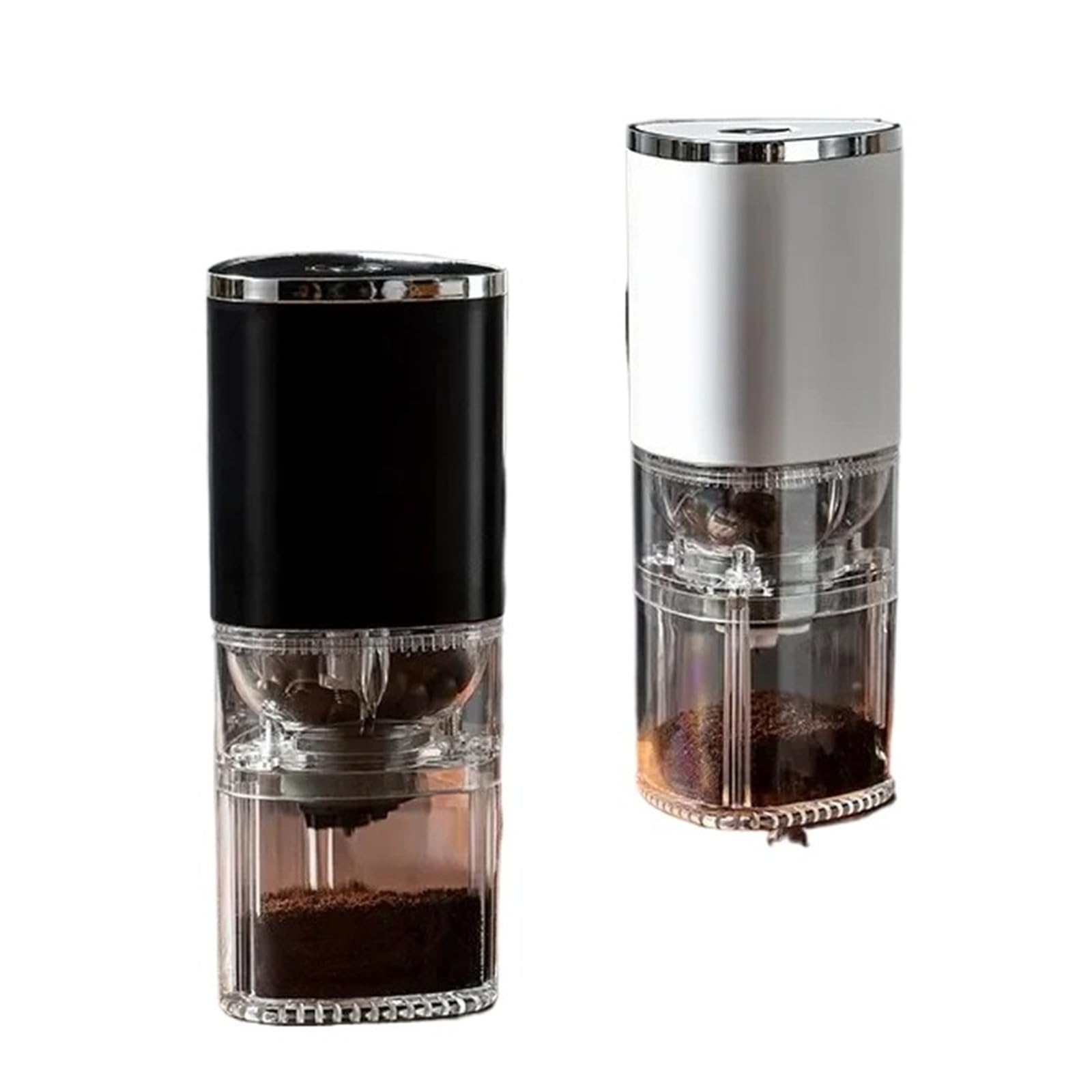 Moulin à café électrique portable mini format noir pour cuisine