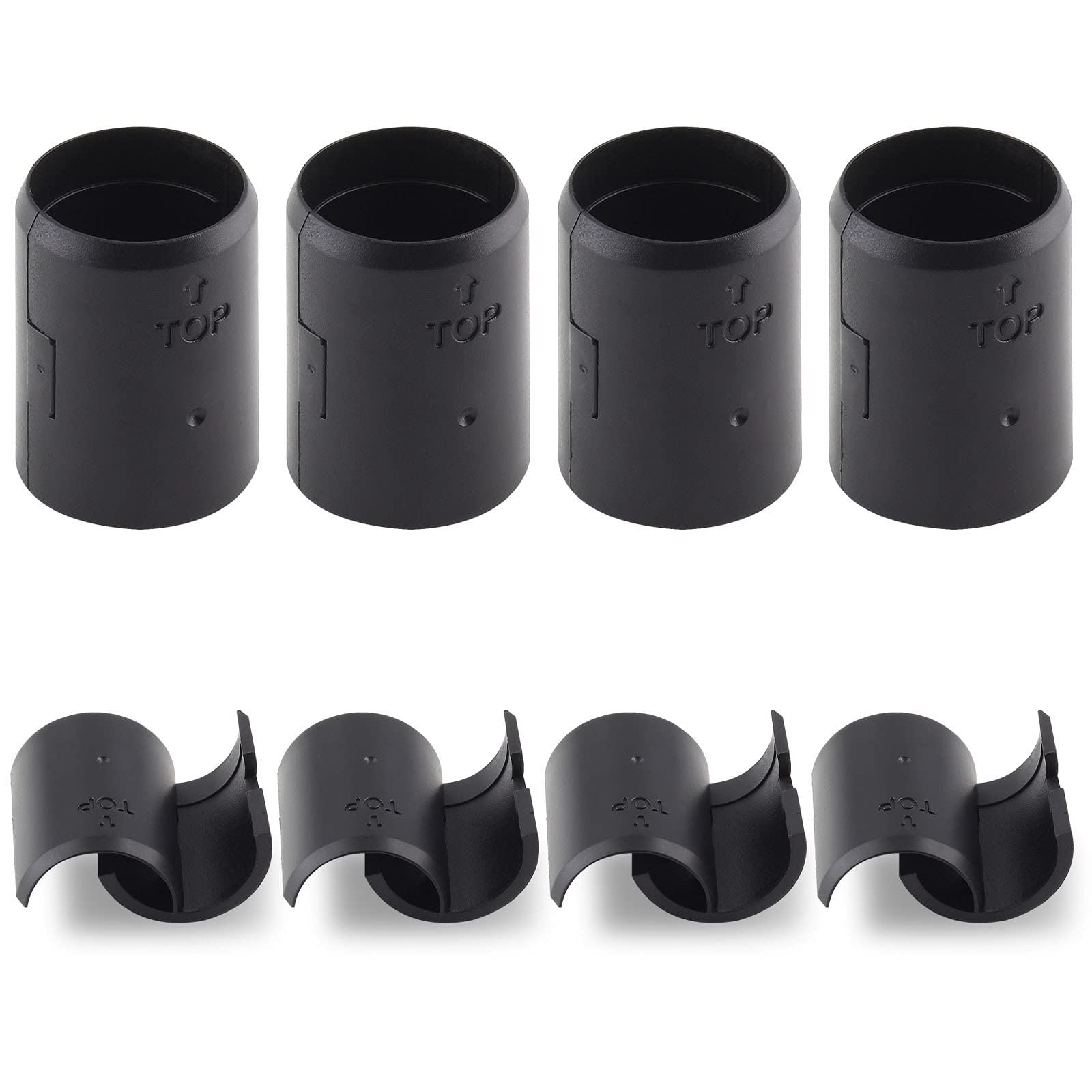 7/8 Inch Shelf Lock Clips - 72 Pack -8