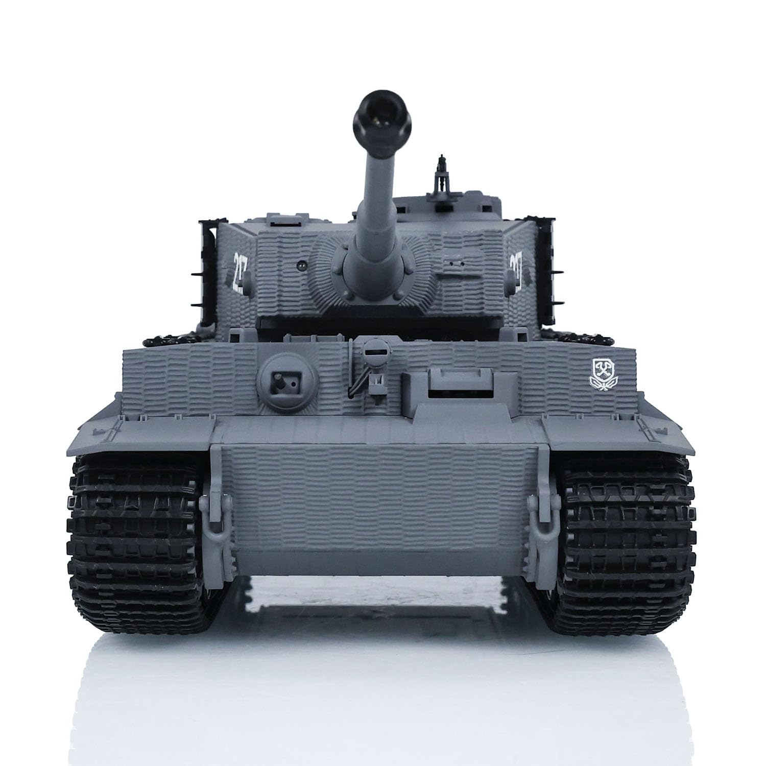 Taigen 1/24 Tanque RC RC Tank Tanque de Batalla RC Tiger I Control Remoto Tanques Militares Combate Infrarrojos