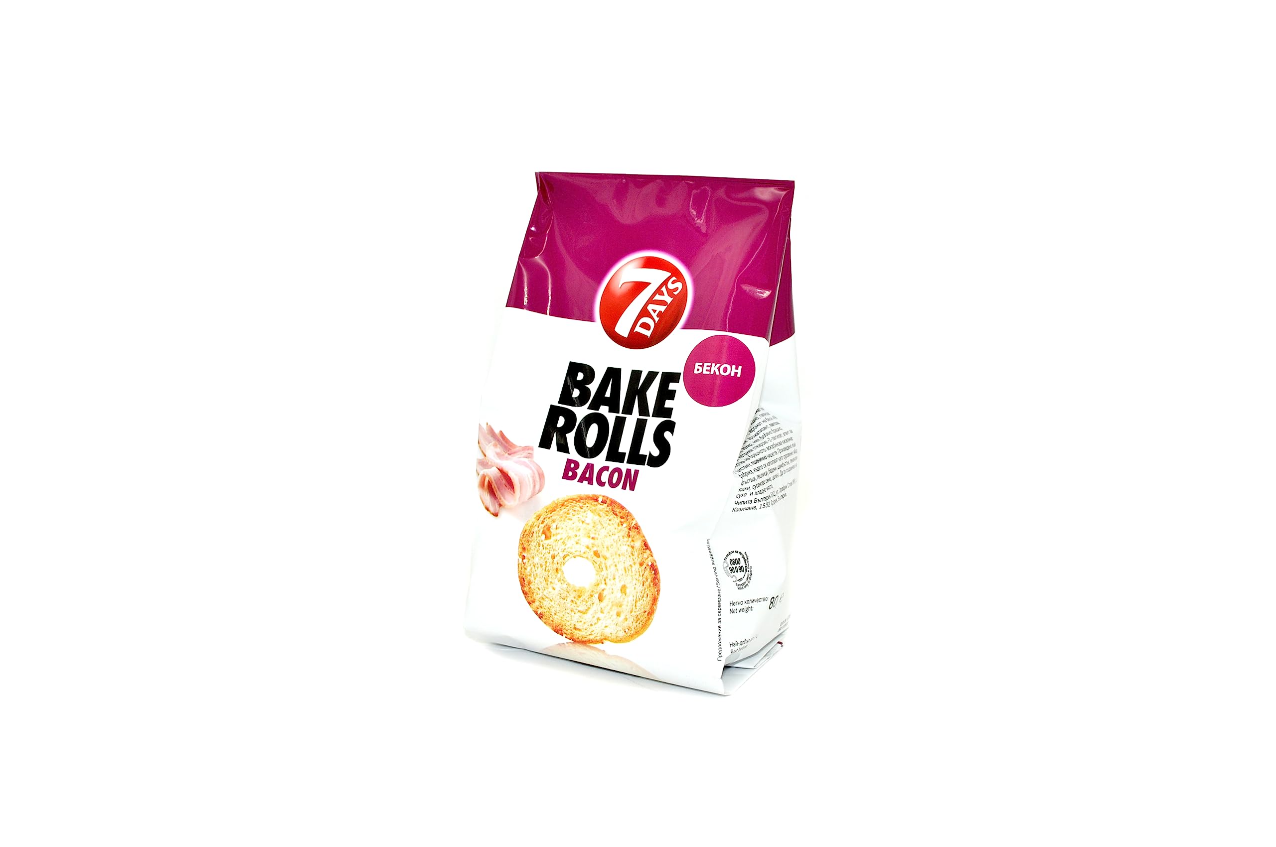 7 days Bake Rolls. Bake Rolls Brotchips. Bake rolls 7 days. Knäckebrot. Chips 7 days (12x80g Pack) (Bacon)