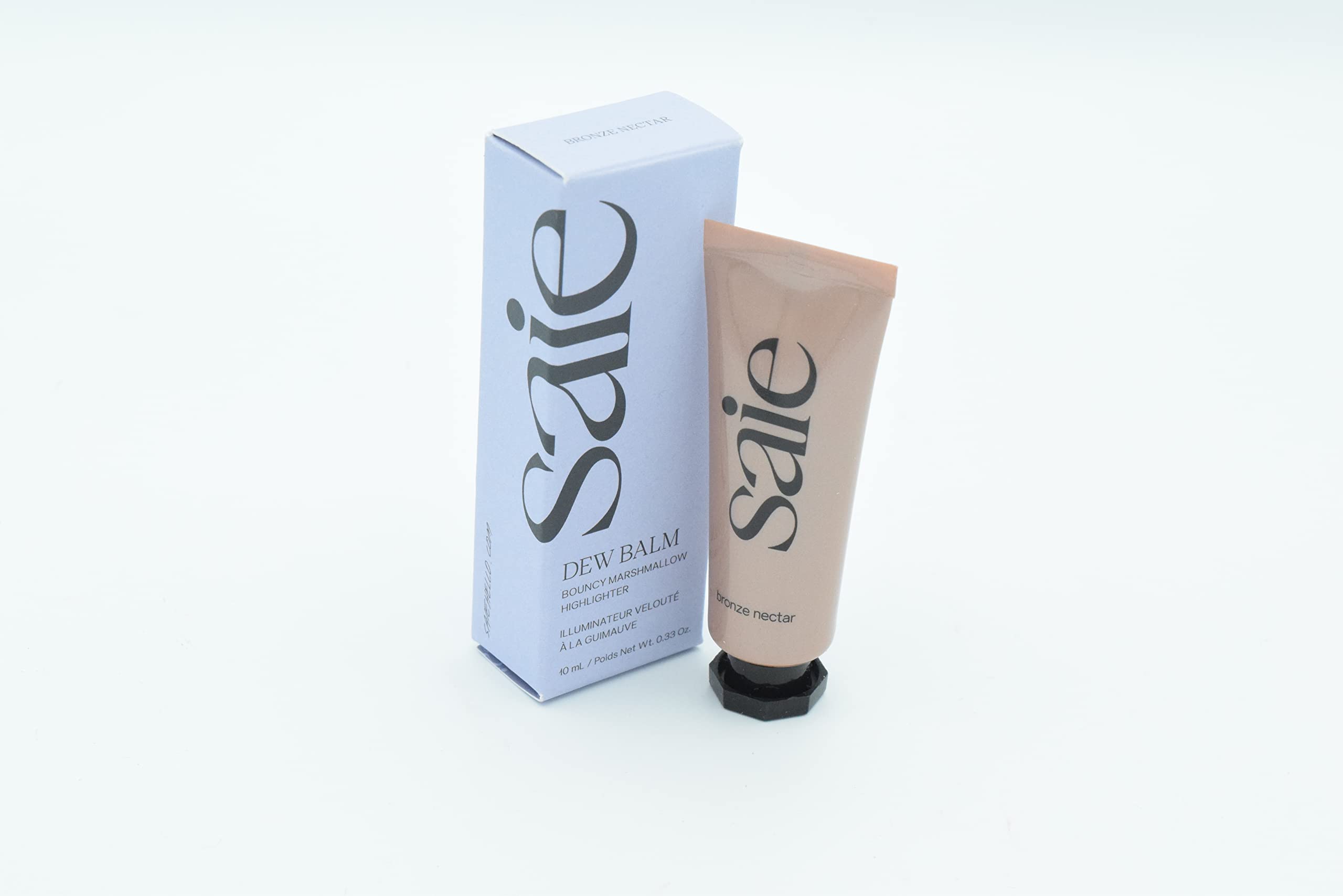 Amazon.com: Saie Dew Balm Bouncy Marshmallow Highlighter - Bronze