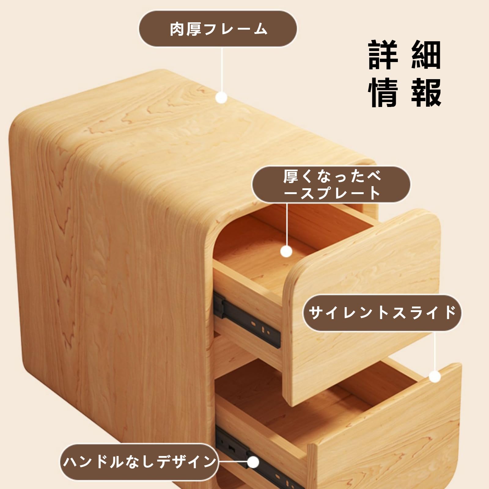 ベッドサイドテーブル - bedside table Amazon｜ZXD サイドテーブル コーヒー テーブル ベッド リビング