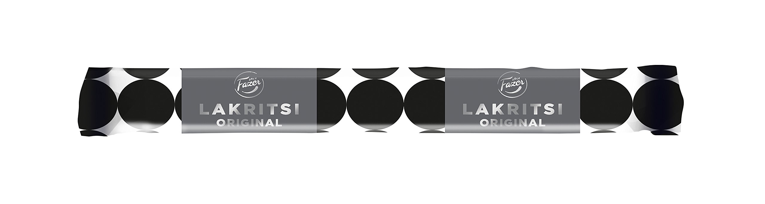 10 sticks x 20g of Fazer Lakritsi Original - Natural Finnish Liquorice