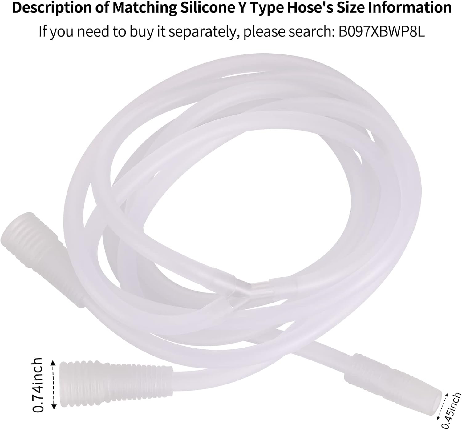 Vacuum Cupping Machine Accessories, Meifuly Upgraded Premium 7.28inch Diameter Extra-Large Vacuum Therapy Machine Cups with Y Type Hose (1 Pair) - Image 7