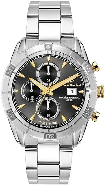 orologio cronografo uomo Lucien Rochat Krab sportivo cod. R0473603007 :  Amazon.it: Orologi