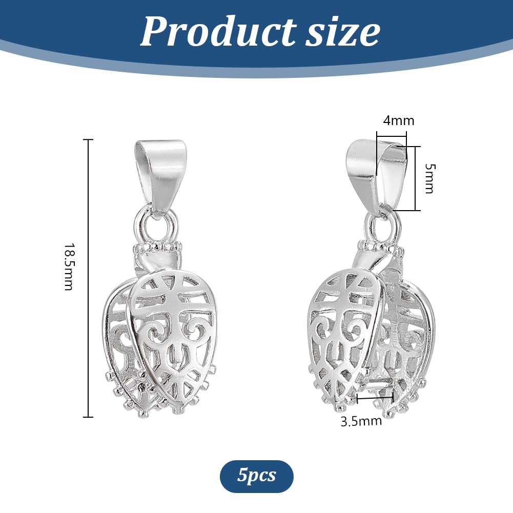150 Bélières Pour Pendentifs PandaHall - Or, Argent, Or Clair, Alliage, Pour Création Bijoux DIY