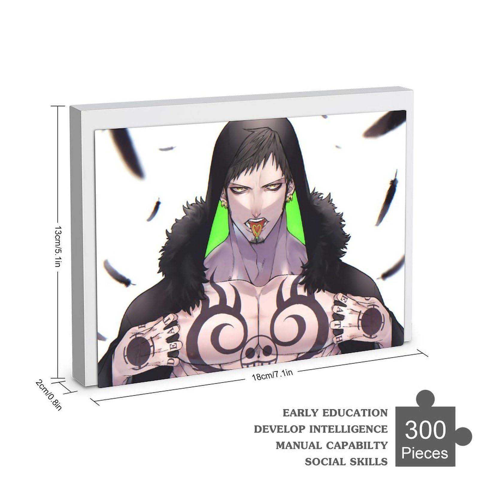 Amazon.co.jp: ONE PIECE ジグソーパズル 300 PCS Hzw108