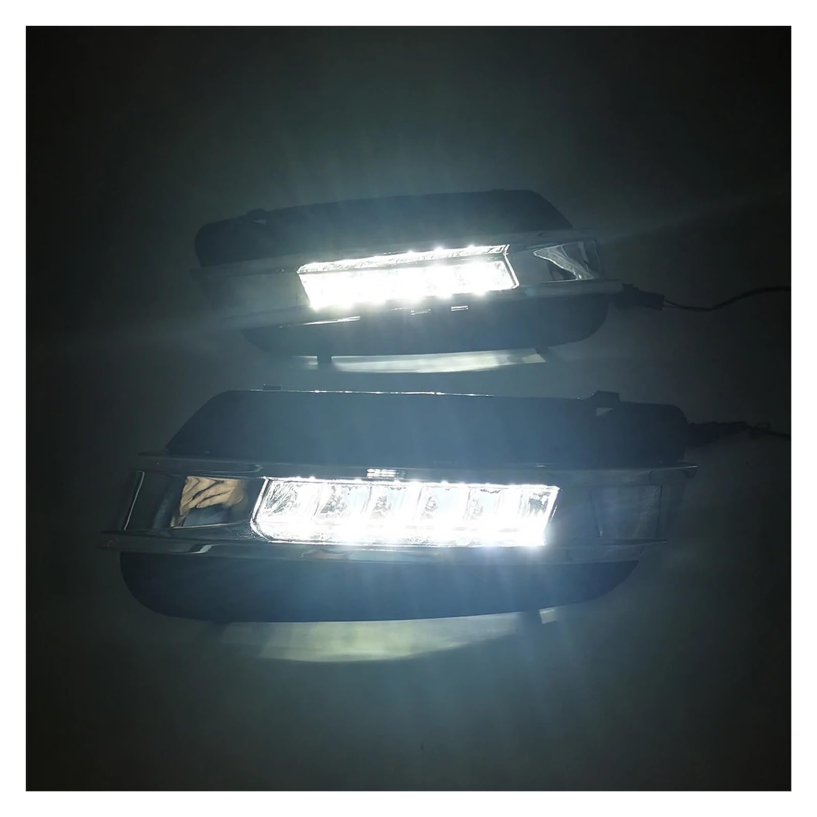 DRL Światła przeciwmgielne Reflektor Światła Do Jazdy Dziennej Pokrywa Reflektor przeciwmgielny dla Benz ML350 W164 ML280 ML300 ML320 2006 2007 2008 2009