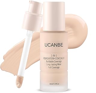 UCANBE Base 2 en 1 + corrector, cobertura com...