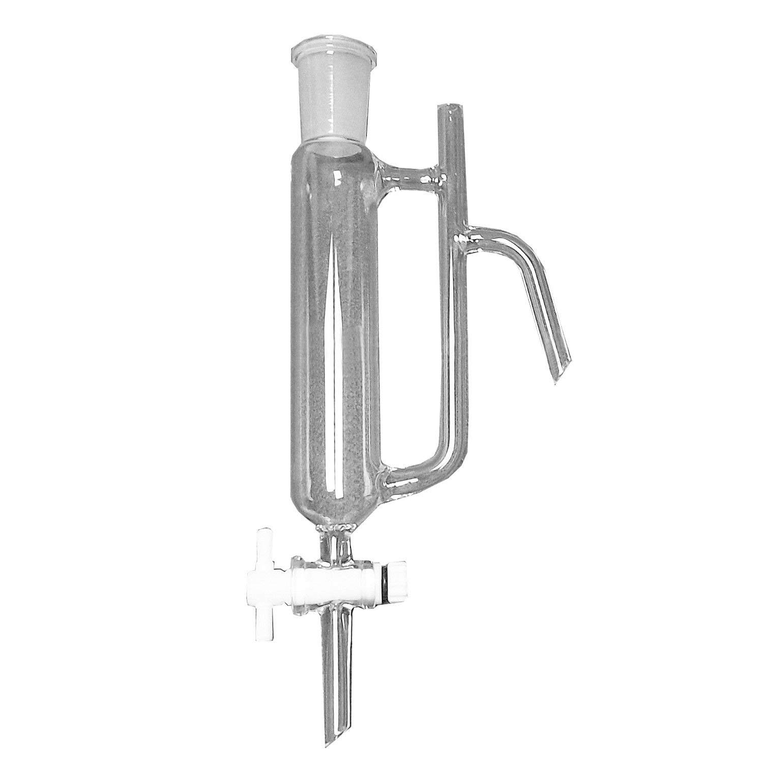 Cristalería de laboratorio Aparato de destilación de vapor Aceite esencial Purificador de agua Destilador 2000 ml W/estufa caliente Graham condensador