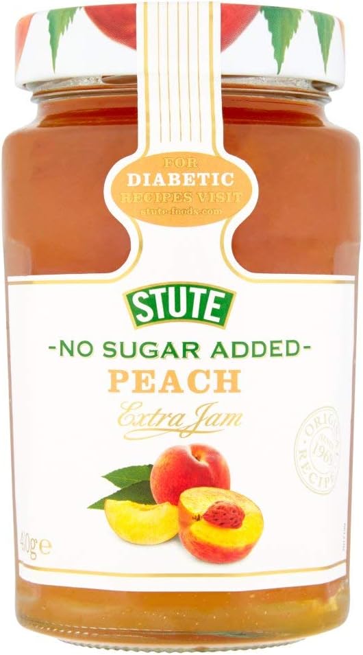 Diabetic Peach Jam 430g x 3